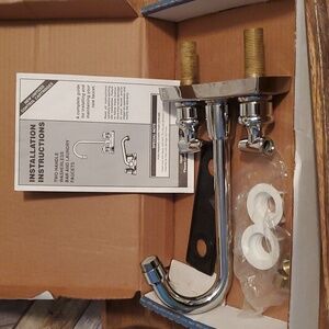 Eljet 2 handle washerless Bar and Laundry Faucets. 718-5210-00 Chrome.